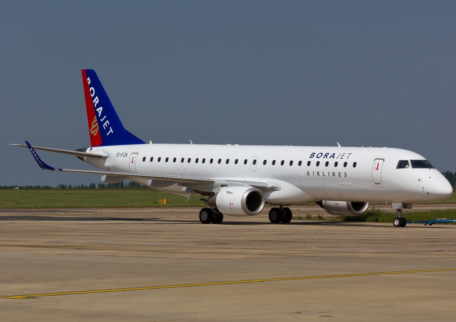 BORAJET EMBRAER-E190’LARI SEKİZLEDİ !