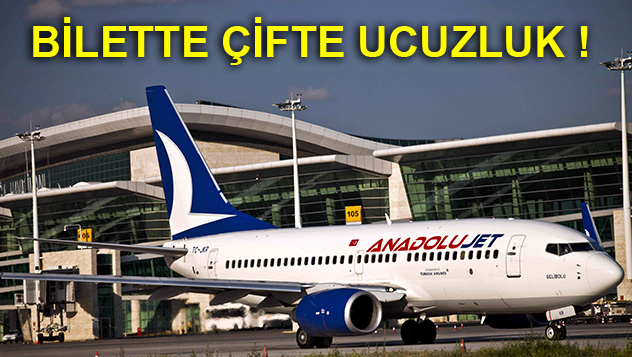 ANADOLUJET’LE ANKARA-BURSA TÜM BİLETLER 49.99 TL