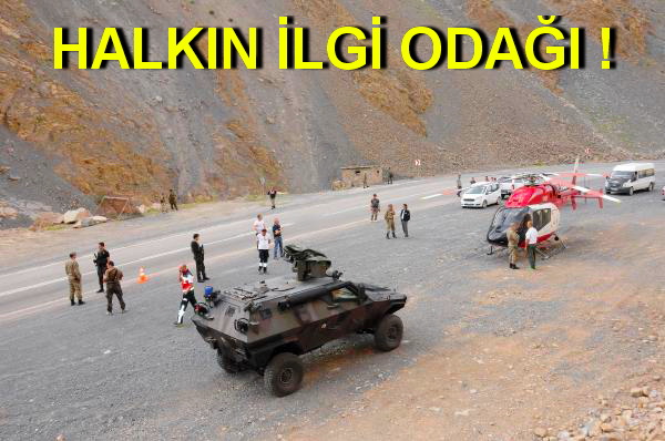 DAĞ YOLUNDA 4 GÜNDÜR TAMİR EDİLMEYİ BEKLİYOR