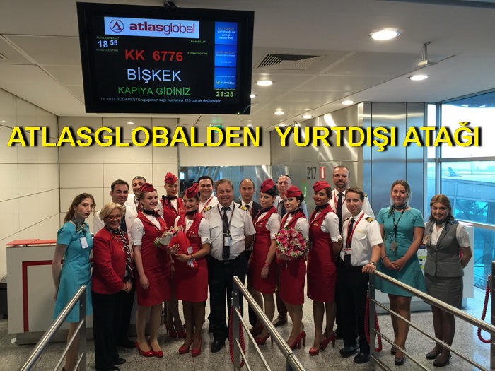 İSTANBUL’DAN BİŞKEK VE AMSTERDAM’A UÇTU !