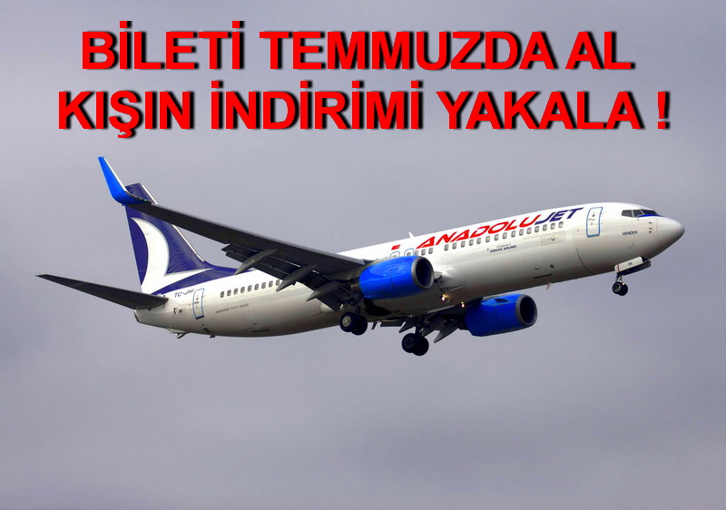 TÜRKİYE’NİN HER YERİNE 39.99 TL’YE UÇUN !