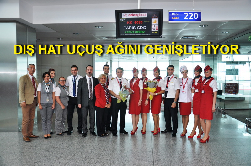 ATLASGLOBAL PARİS HATTINI 66 EURO’DAN AÇTI !