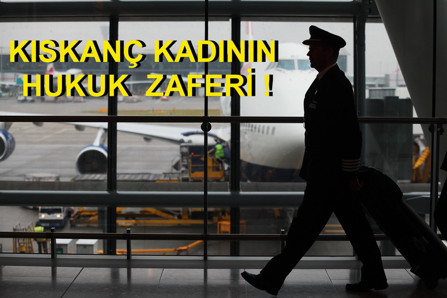 PİLOT KOCASINI ÇALAN HOSTESTEN 10 BİN TL TAZMİNAT KAZANDI