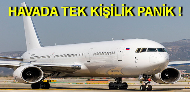 YOLCU KORKUNCA UÇAK HAVADAN GERİ DÖNDÜ !