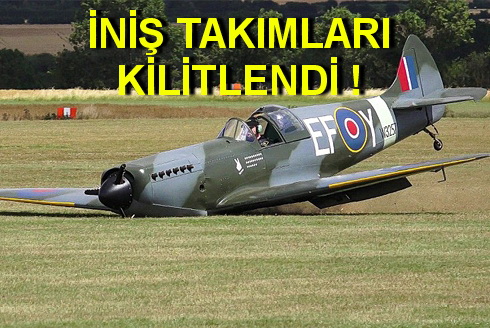 PİLOTUN GÖVDE ÜZERİNE USTACA İNİŞ ANI…(VİDEOLU)