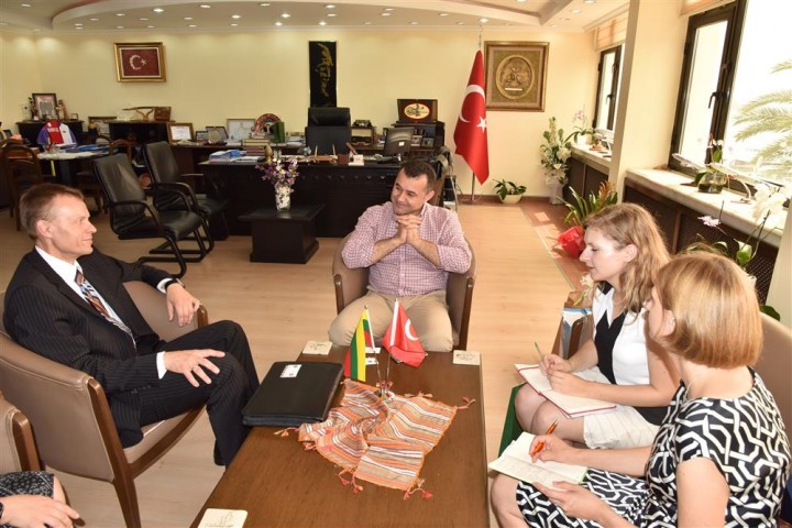 GAZİPAŞA HAVALİMANI’NA LİTVANYA İLGİSİ