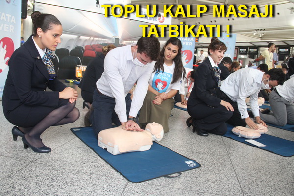 THY EKİPLERİ VE YOLCULARA SAĞLIK EĞİTİMİ