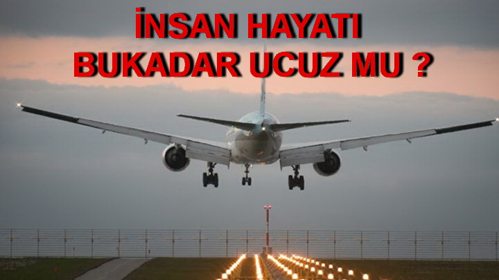ANTALYA’DA YAMALI PİSTE UÇAK İNDİRİLİYOR !