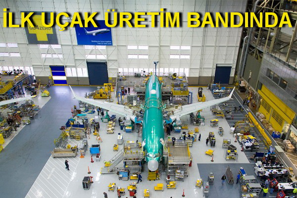 BOEİNG, 737 MAX 8 İMALATINA BAŞLADI