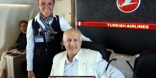 BİNDİĞİ UÇAĞI HABER MERKEZİNE ÇEVİRİYOR (ÖZEL)