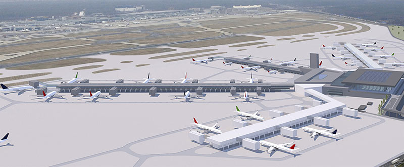 FRANKFURT HAVALİMANI’NA 3. TERMİNAL !