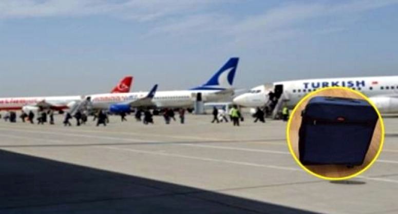 HAVALİMANI’NDA UYUŞTURUCU AVI (VİDEOLU)