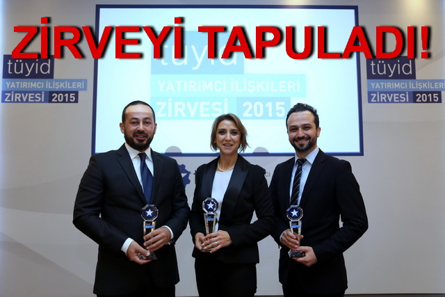 ‘TAV YATIRIMCI İLİŞKİLERİ’NE ÜÇ ÖDÜL BİRDEN