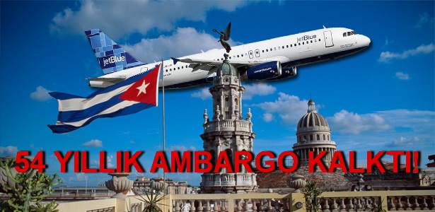 AMERİKA’DAN KÜBA’YA SEFERLER NİHAYET BAŞLIYOR!