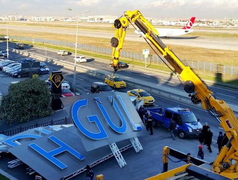 ATATÜRK HAVALİMANI ÇEVRESİNDEKİ BELEŞÇİLERE ŞOK!