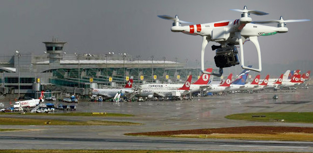 UÇAKLARI ‘DRONE’LAR DENETLEYECEK (VİDEOLU)