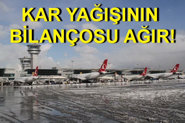 THY 3 GÜNDE 529 SEFERİNİ İPTAL ETTİ!