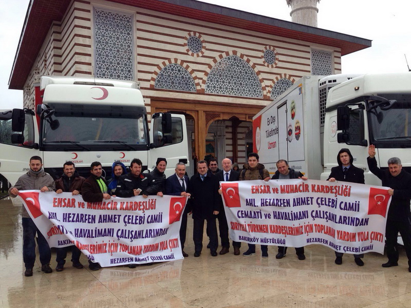 ATATÜRK HAVALİMANI CAMİ İMAMINDAN YARDIMLARA TEŞEKKÜR!