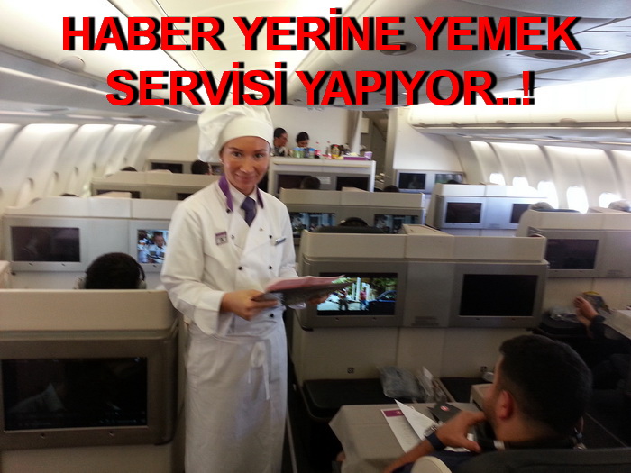 KANAL D HABER MÜDÜRÜ THY’DE UÇAN AŞÇI OLDU!