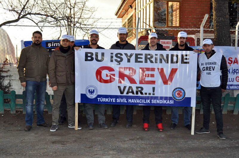 HAVA-İŞ BALON İŞÇİLERİ İÇİN GREVE GİTTİ!