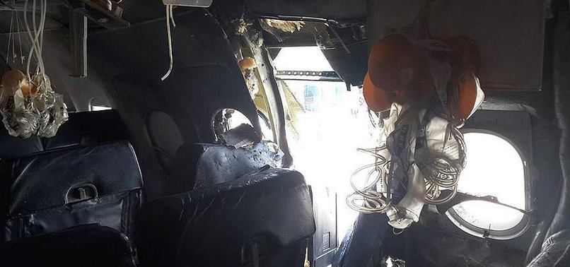 PATLAYAN UÇAKTA 10 TÜRK YOLCU VARDI (VİDEOLU)
