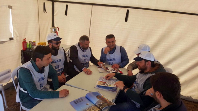 HAVA-İŞ’TEN BALON İŞÇİLERİNE DESTEK SÜRÜYOR