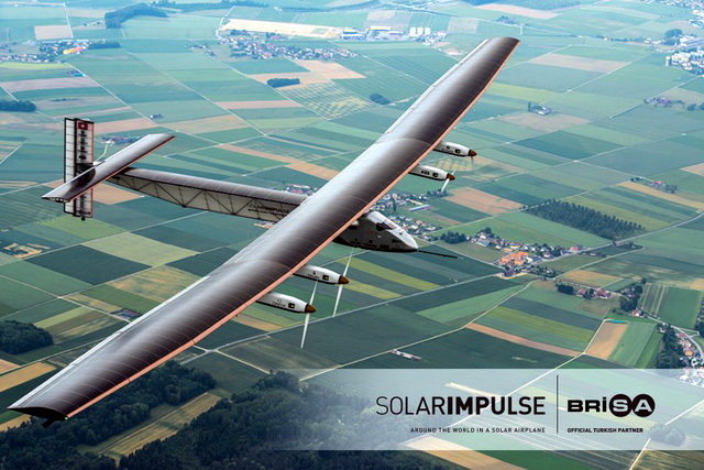 SOLAR IMPULSE’TAN HAVADA KUTLAMA!