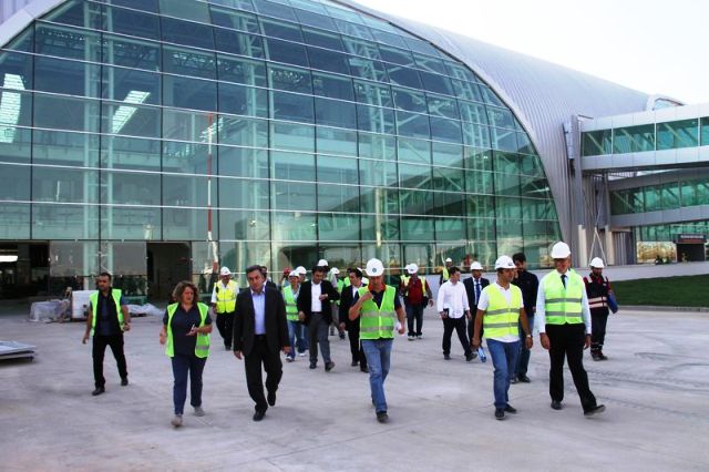 DİYARBAKIR HAVALİMANI YENİ TERMİNALİ AÇILDI