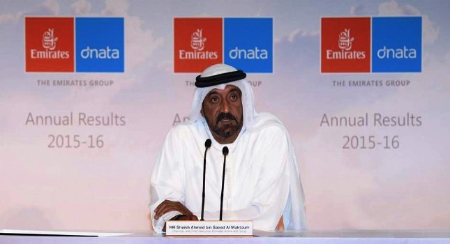 EMIRATES GRUBU REKOR KAR AÇIKLADI