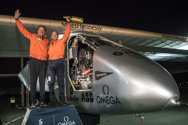 SOLAR IMPULSE 2 ARIZONA’YA İNDİ