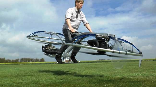 ÇILGIN MUCİTTEN UÇAN BİSİKLET (VİDEOLU)