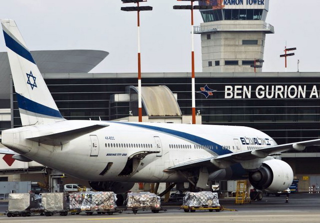 BEN GURION HAVALİMANI’NDA UÇUŞLAR ASKIYA ALINDI