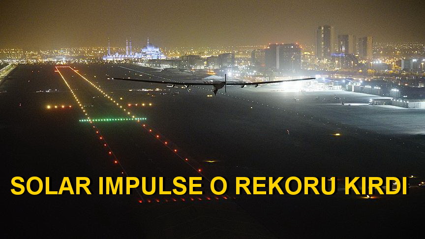 BİR DAMLA YAKIT KULLANMADAN 42 BİN KM UÇTU