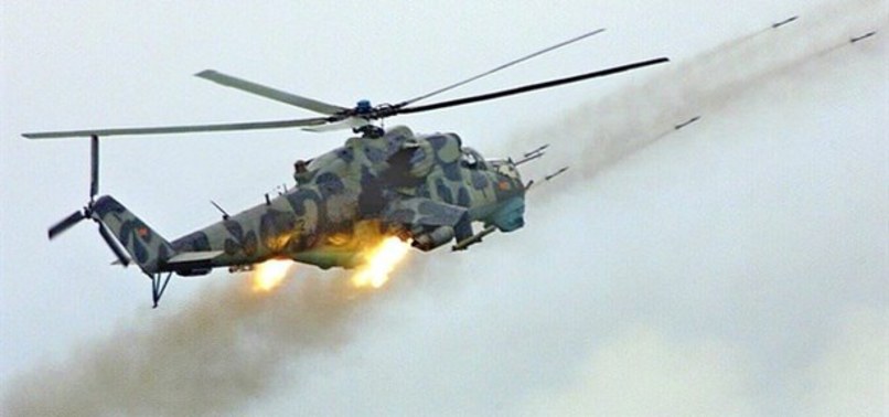 DAEŞ RUS HELİKOPTERİNİ DÜŞÜRDÜ (VİDEOLU)