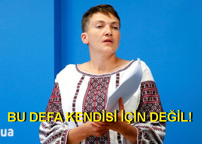 SAVÇENKO AÇLIK GREVİ BAŞLATIYOR