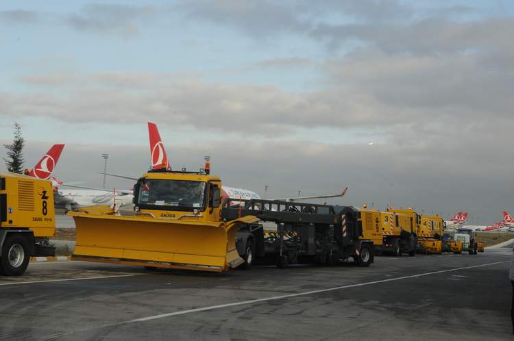 ATATÜRK HAVALİMANI KIŞA HAZIR!