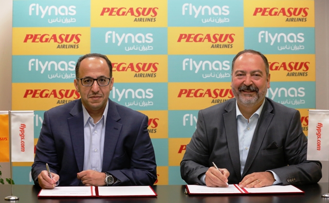 PEGASUS VE FLYNAS’TAN ORTAK UÇUŞ ANLAŞMASI