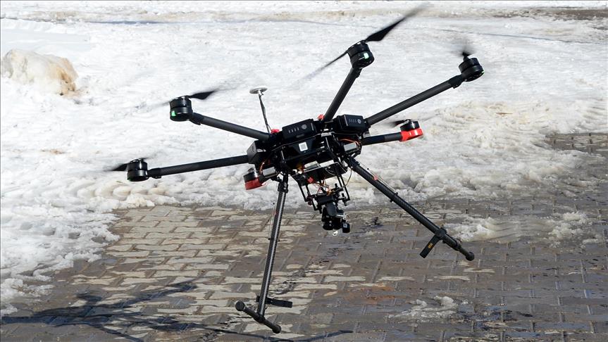 SINIRA GECE GÖRÜŞLÜ DRONE