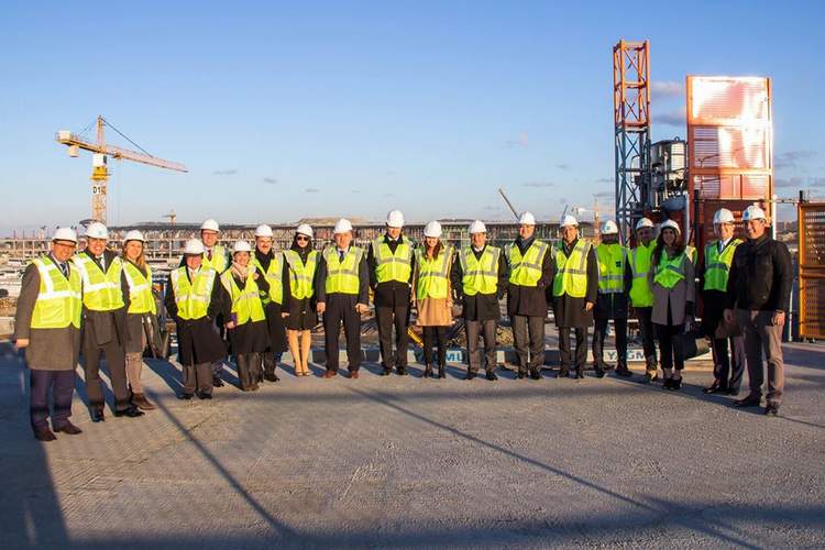 ABD HEYETİ 3.HAVALİMANI’NI GEZDİ