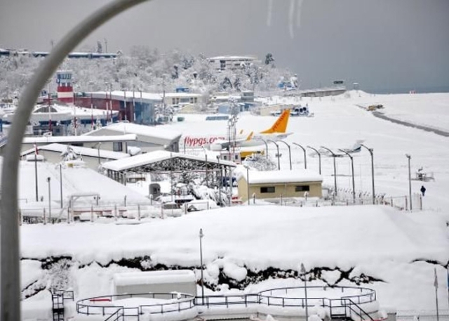 TRABZON HAVA ULAŞIMINA KAPANDI