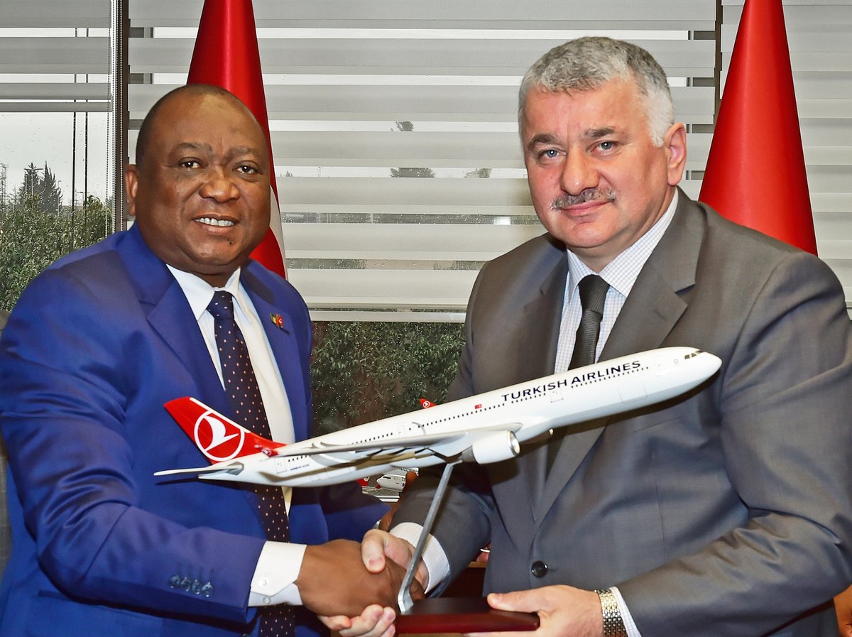 GİNE ULAŞTIRMA BAKANI’NDAN EKŞİ’YE ZİYARET