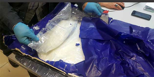 VAN FERİT MELEN HAVAALİMANI’NDA UYUŞTURUCU OPERASYONU!