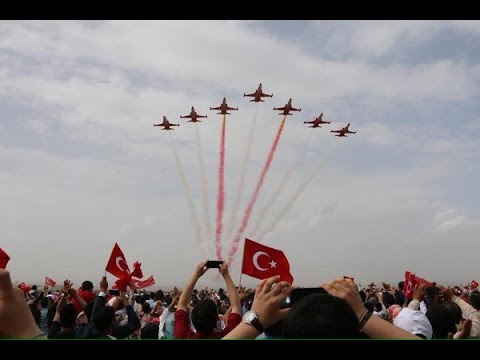 TÜRK YILDIZLARI ANTALYA’DA NEFES KESTİ