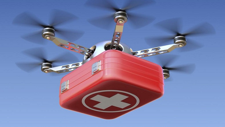 İSVİÇRE HASTANELERİNDE DRONE KULLANILACAK! (VİDEOLU)