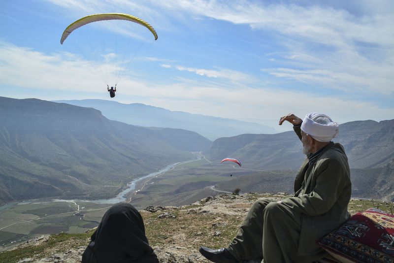 SİİRT’TE YAMAŞ PARAŞÜTÜNE BÜYÜK İLGİ