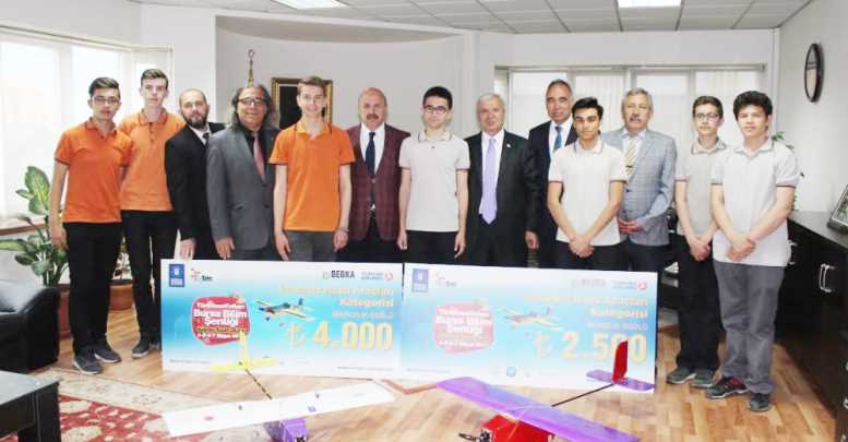 LİSELER ARASI DRONE YARIŞMASI YAPILDI!