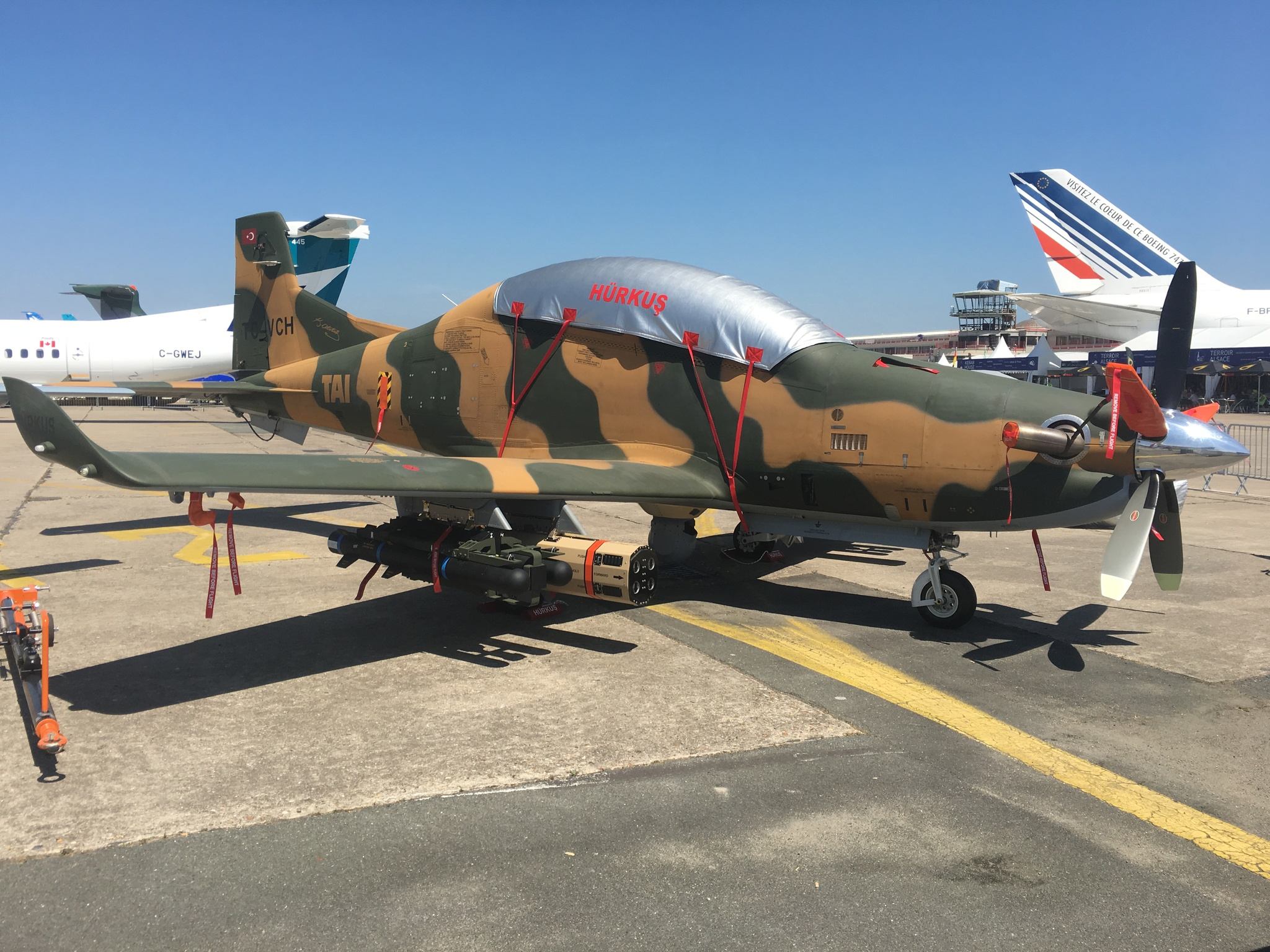 PARİS AIR SHOW’DA TÜRKİYE RÜZGARI