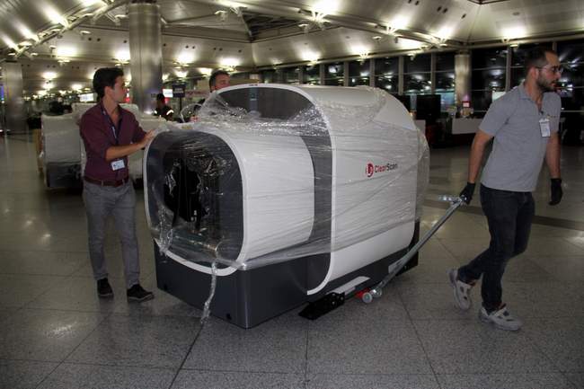 ATATÜRK HAVALİMAN’NA TOMOGRAFİ CİHAZI GETİRİLDİ!