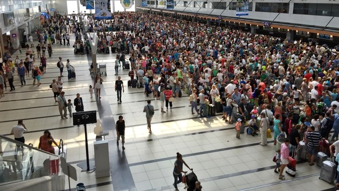 ANTALYA’YA GELEN TURİST SAYISI YÜZDE 58 ARTTI