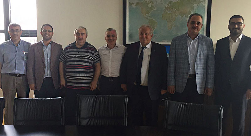 MİMARLAR GURUBU AHMET KARAMAN’I ZİYARET ETTİ!